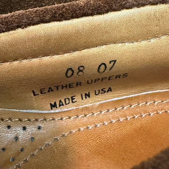 VERY GOOD Rancourt & Co. x Polo Ralph Lauren Snuff Suede Moccasin Loafer USA 11 - Picture 10 of 14